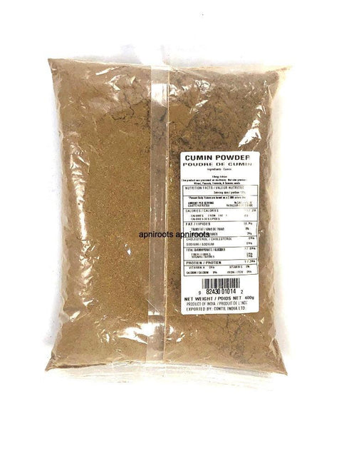 FTE CUMIN POWDER 400GM - apniroots Grocery