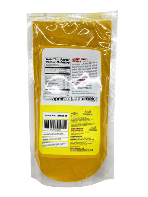 FTE ORG. TURMERIC POWDER 200GM - apniroots Grocery