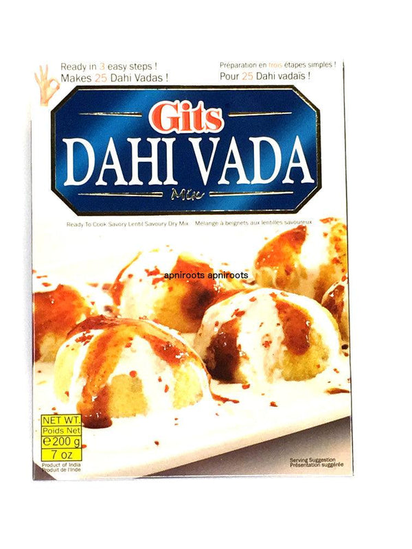 Gits - Instant Dahi Vada - 200gm - apniroots Grocery