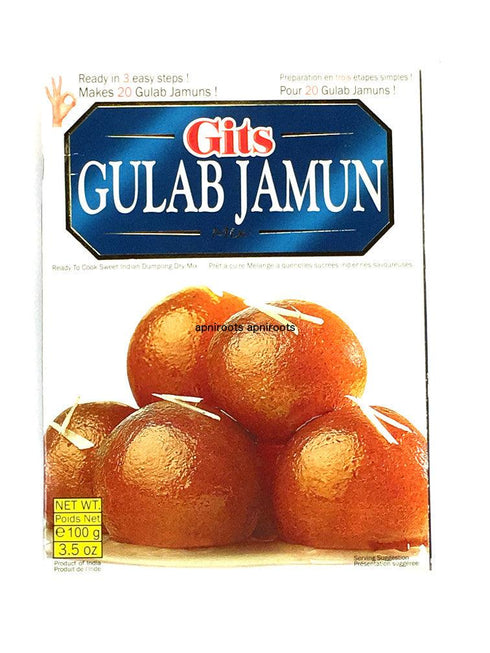 Gits - Instant Gulab Jamun - 100gm - apniroots Grocery