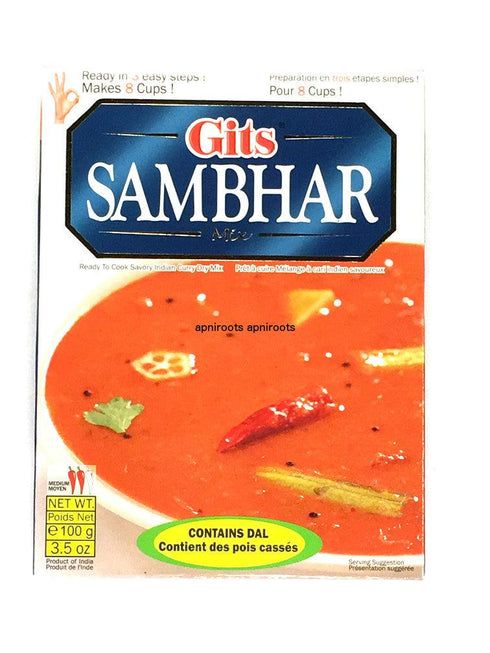 Gits - Instant Sambhar - 100gm - apniroots Grocery
