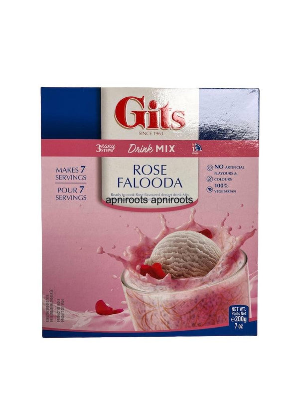 GITS ROSE FALOODAMIX 200GM - apniroots Grocery