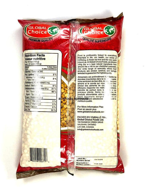 GLOBAL CHANA DAL 4LB - apniroots Grocery