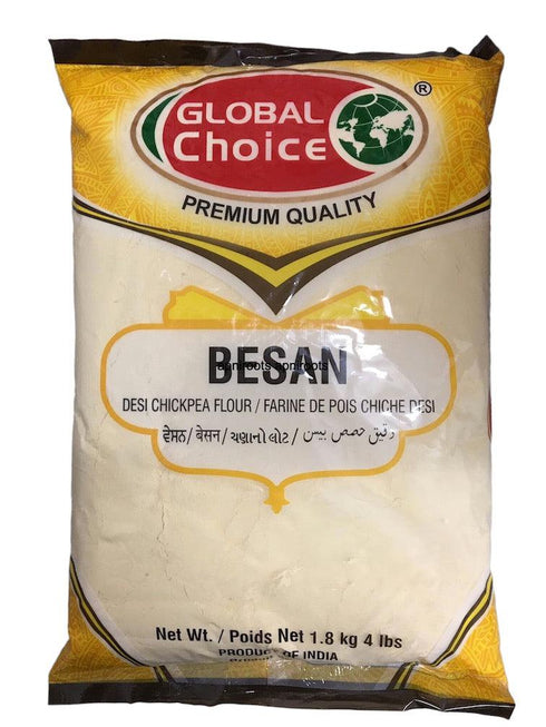 Global Choice - Besan 4lb - apniroots Grocery