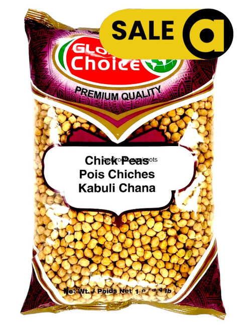 GLOBAL KABULI CHICK PEAS 4LB - apniroots Grocery
