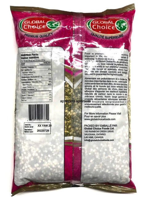 GLOBAL MOONG SPLIT 4 LB - apniroots Grocery