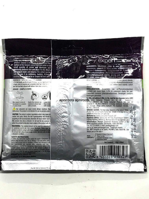 GODREG BURGUNDY HAIR COLOR 40G - apniroots Grocery