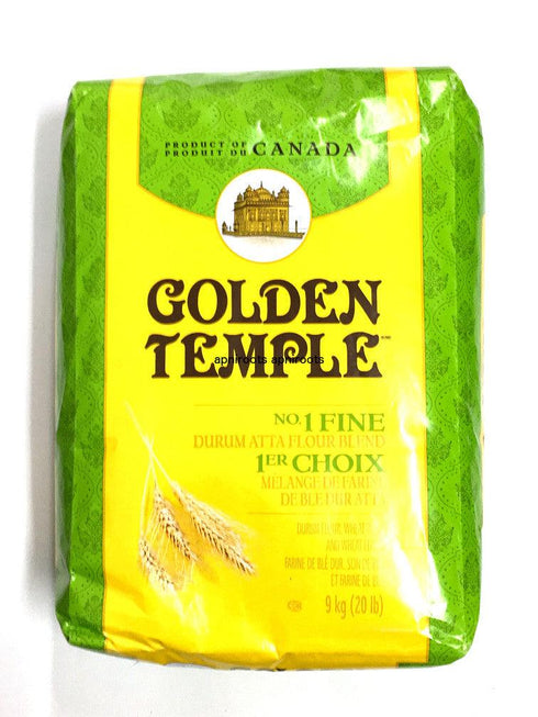 Golden Temple - Duram Atta (green)- 20lb - apniroots Grocery