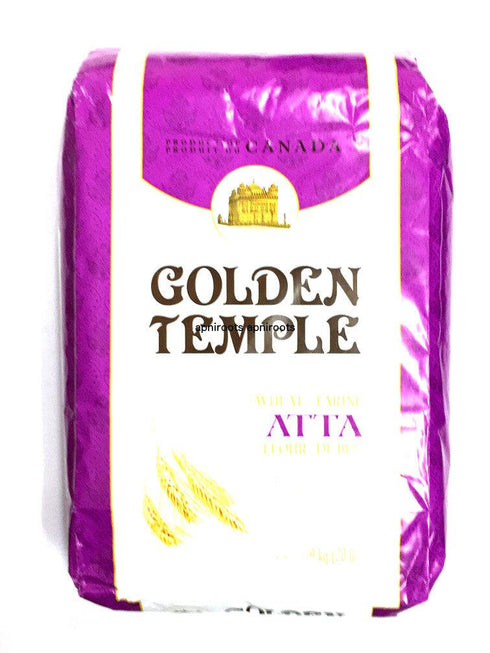 Golden Temple - Wheat Atta (purple)- 20lb - apniroots Grocery