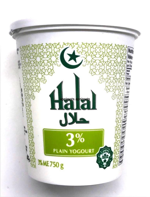 HALAL_YOGOURT- 3%- 750GM - apniroots Grocery
