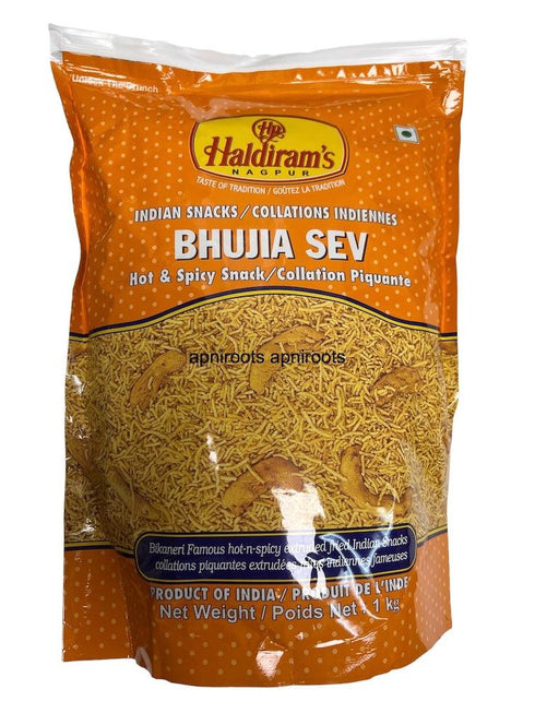 HALDIRAM BHUJIA SEV 1KG - apniroots Grocery