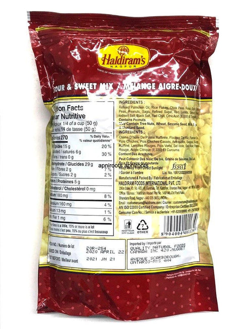 HALDIRAM KHATTA MEETHA 350G - apniroots Grocery
