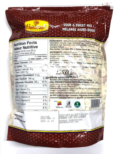 HALDIRAM KHATTA MEETHA1KG - apniroots Grocery