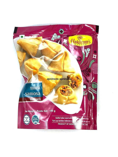 HALDIRAM MINI SAMOSA 150G - apniroots Grocery