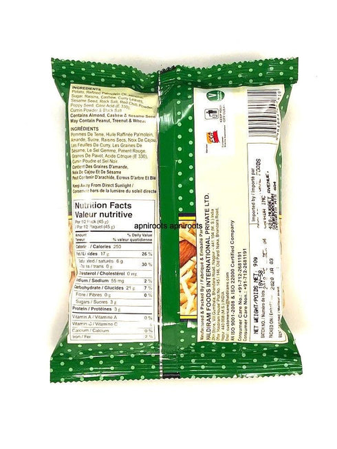 HALDIRAM PANCHRATAN MIX 90G - apniroots Grocery