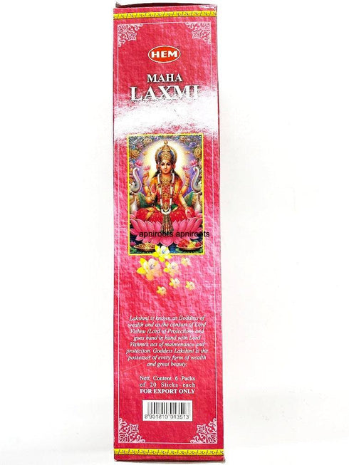 HEM MAHA LAXMI INCENSE STICKS - apniroots Grocery