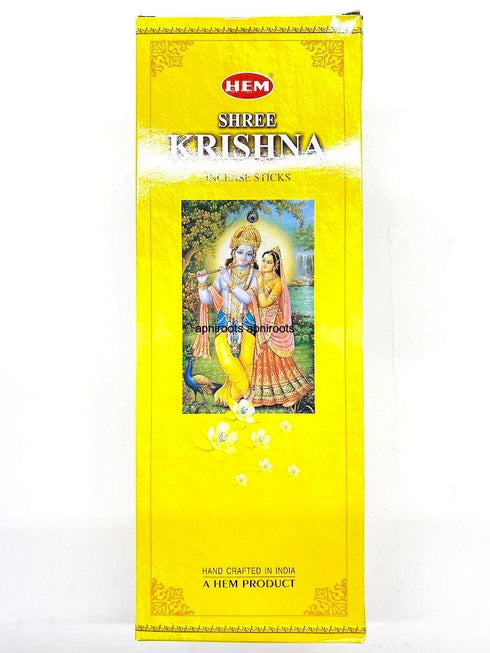 HEM SHREE KRISHNA AGARBATTI 6P - apniroots Grocery