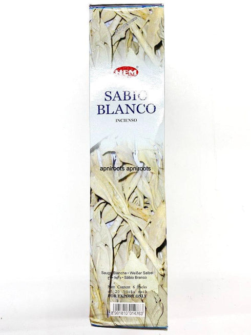 HEM WHITE SAGE INCENSE STICKS - apniroots Grocery