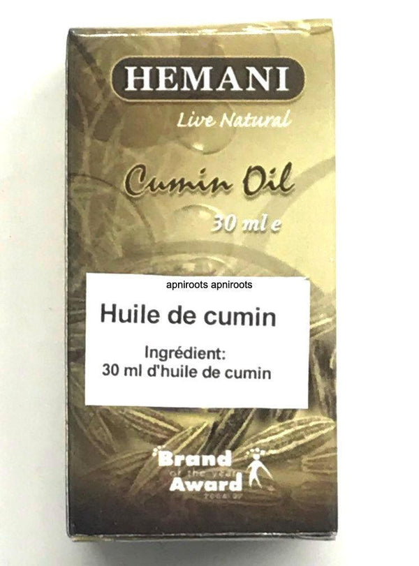 HEMANI 100%BLACK SEED OIL 60ML - apniroots Grocery