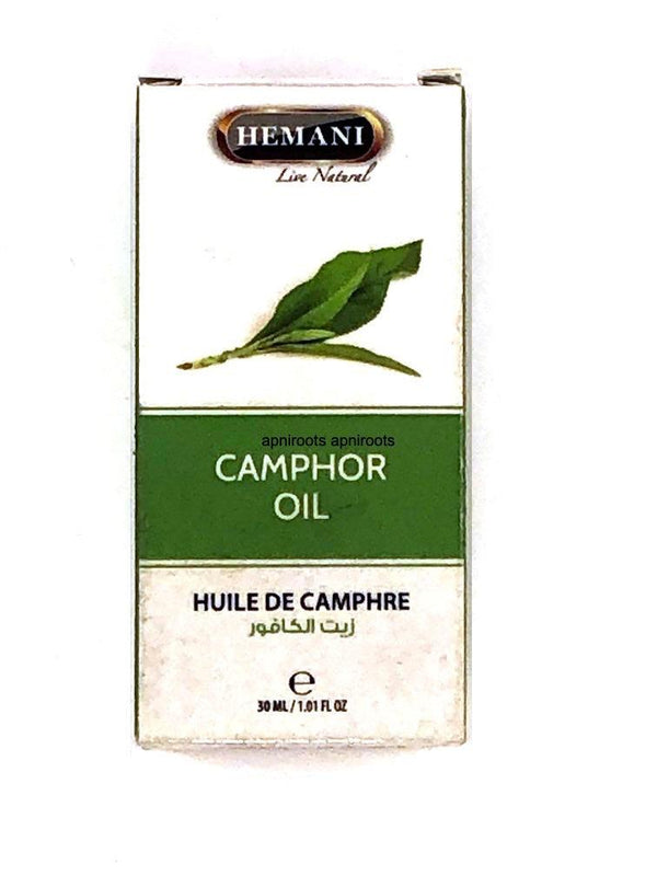 HEMANI CAMPHOR OIL30ML - apniroots Grocery