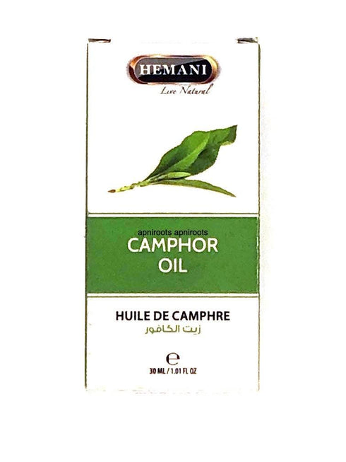HEMANI CAMPHOR OIL30ML - apniroots Grocery