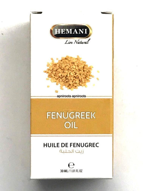 HEMANI FENUGREEK OIL 30 ML - apniroots Grocery
