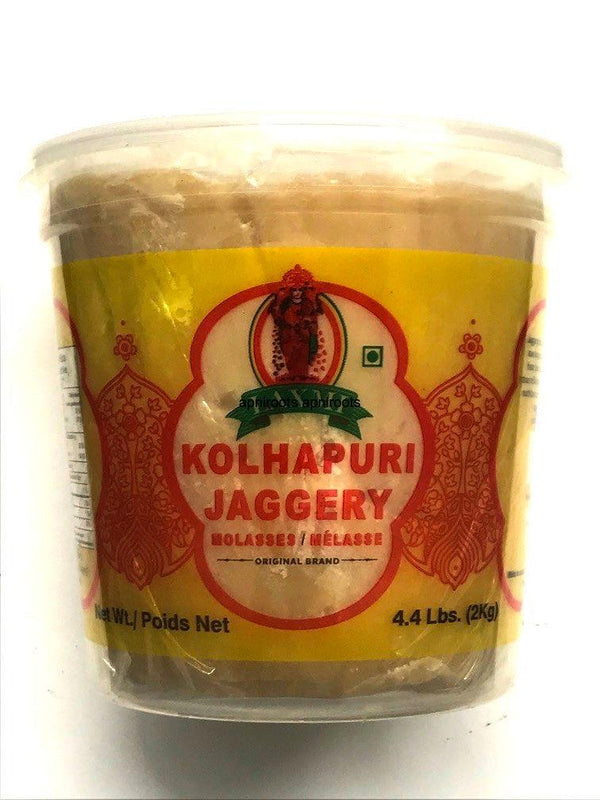 INDAIN KOLHAPURI JAGGERY 2KG - apniroots Grocery