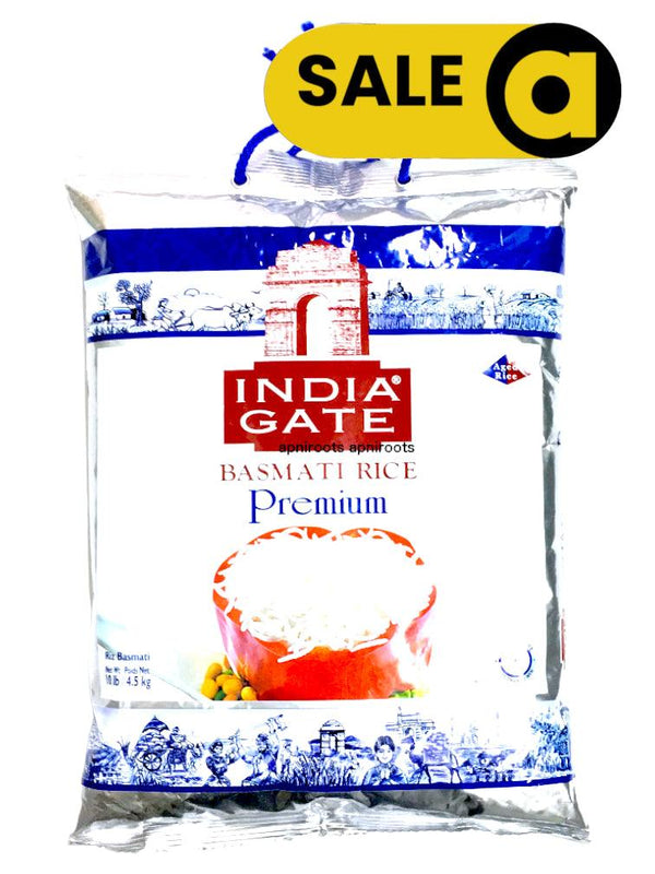 India Gate - Basmati Rice Premium- 10lb - apniroots Grocery