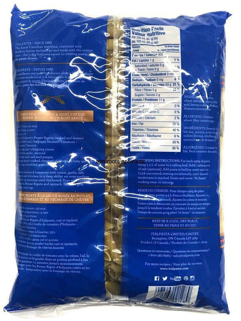 ITALPASTA PENNE 900GM - apniroots Grocery