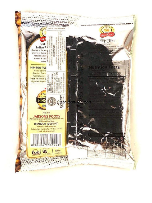 JABSON NIMBOO PUDINA PEANUT - apniroots Grocery