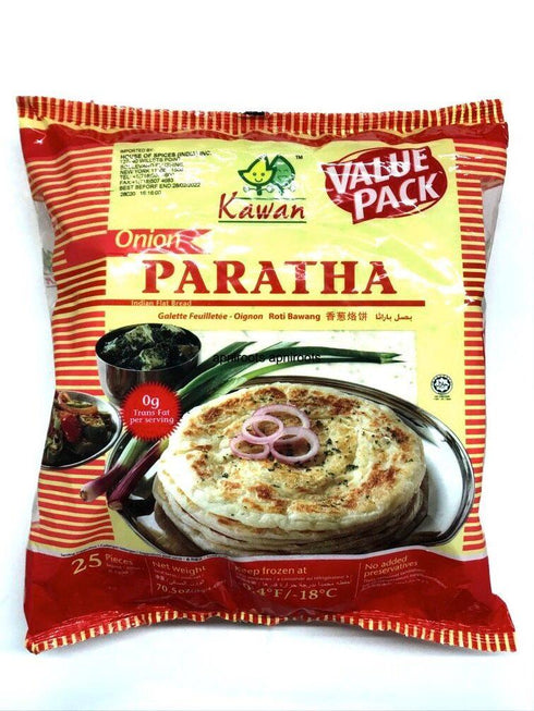 KAWAN ONION PARATHA 25 PIECE - apniroots Grocery