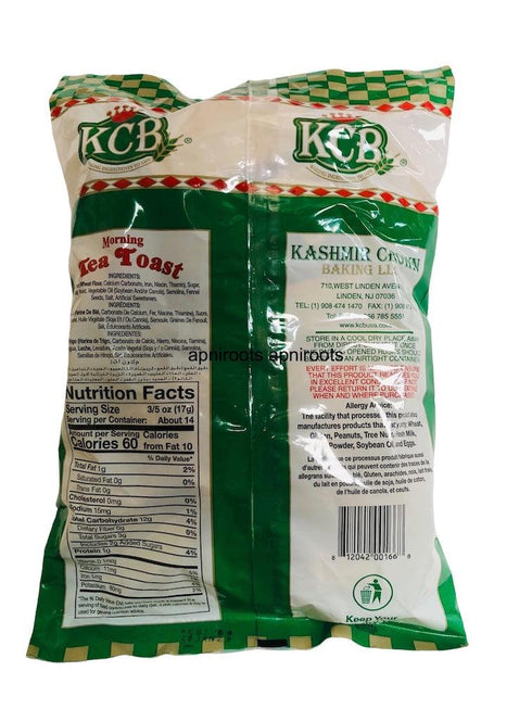 KCB MORNING TEA TOAST GRE 200G - apniroots Grocery