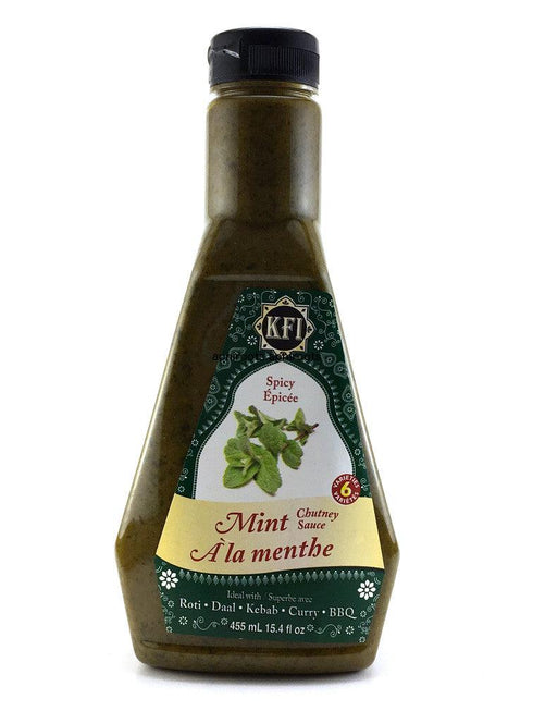 Kfi - Mint Pudina Spicy Chutney Sauce - 455ml - apniroots Grocery
