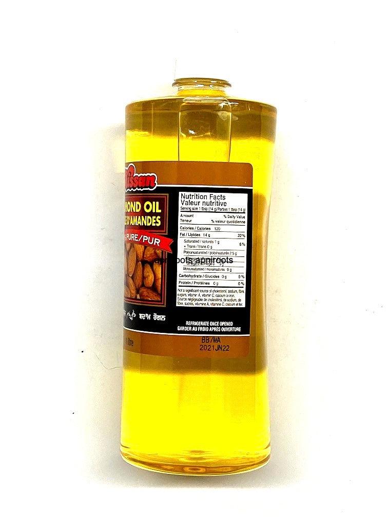 KISSAN_ALMOND OIL 1L by at apniroots Indian Grocery Store Online