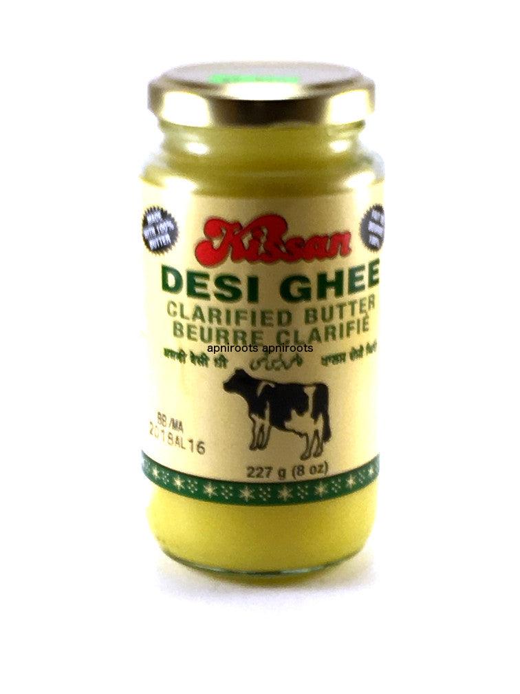 Kissan Pure Desi Ghee Clarified Butter 227gm by at apniroots Indian
