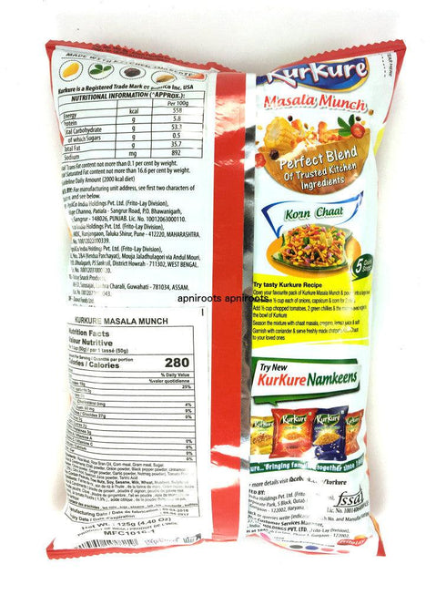 Kurkure - Masala Munch - 125gm - apniroots Grocery