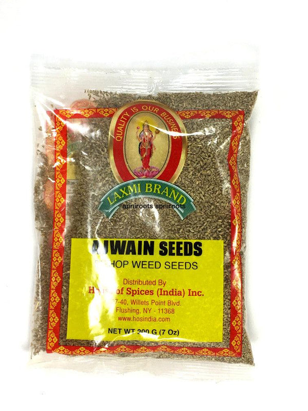 Laxmi - Ajwain Seeds Bishop Weed - 200gm - apniroots Grocery