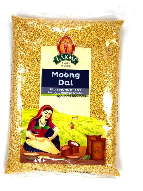 LAXMI MOONG DAL YELLOW 4LB - apniroots Grocery