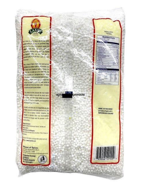 LAXMI SABUDANA4LB - apniroots Grocery