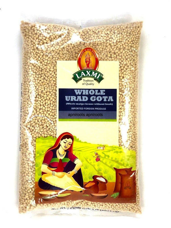 LAXMI WHOLE URAD GOTA WHITE 4LB - apniroots Grocery