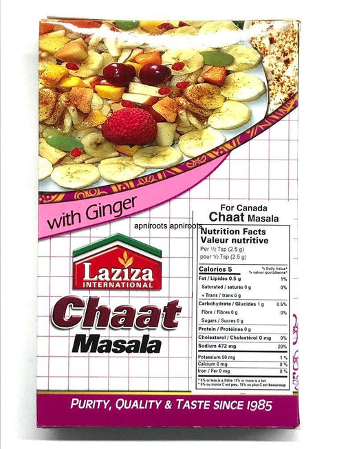 LAZIZA CHAATSPICE M 100G - apniroots Grocery