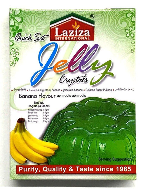 LAZIZA JELLY BANANA 85G - apniroots Grocery