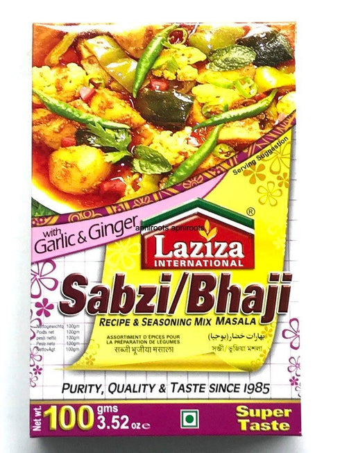 LAZIZA SABZI/BHUJIA 100G - apniroots Grocery