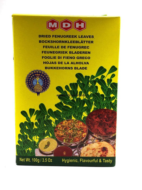 Mdh - Kasoori Methi - 100gm - apniroots Grocery