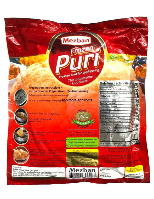 MEZBAN PURI 12PCS - apniroots Grocery