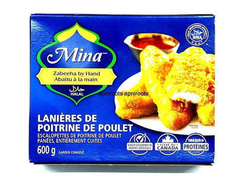 MINA CHICK BRST STRIPS-600G - apniroots Grocery