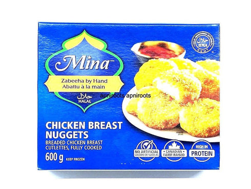 MINA CHICKEN NUGGETS 600GM - apniroots Grocery