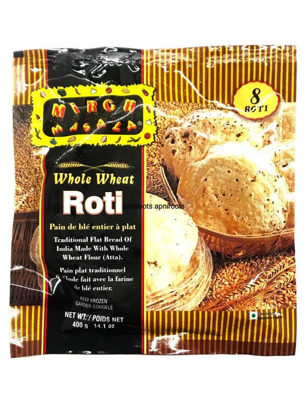 MIRCH MASALA W.W. ROTI 8PC - apniroots Grocery