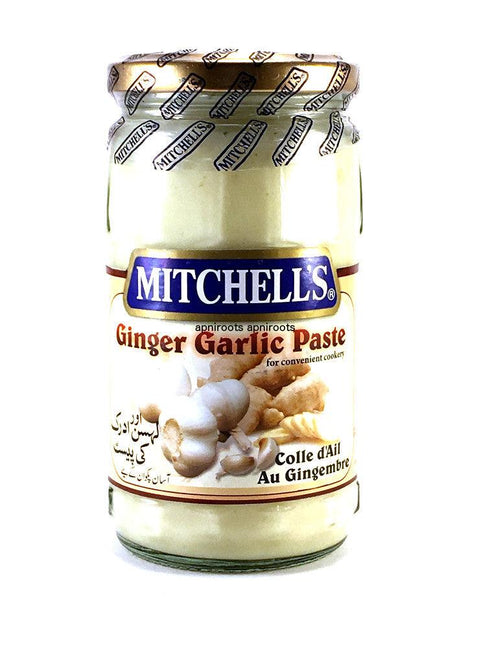 Mitchells - Ginger Garlic Paste - 320gm - apniroots Grocery