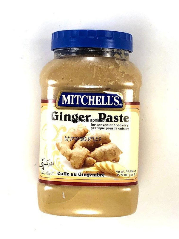 MITCHELLS GINGER PASTE 1KG - apniroots Grocery